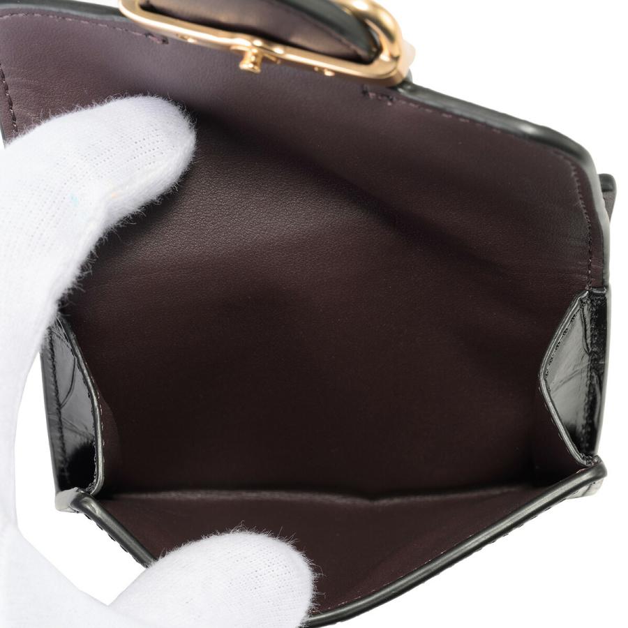COACH コーチ 2つ折り財布 クロコダイル エンボスド レザー COACH コーチ 2つ折り財布 クロコダイル エンボスド レザー