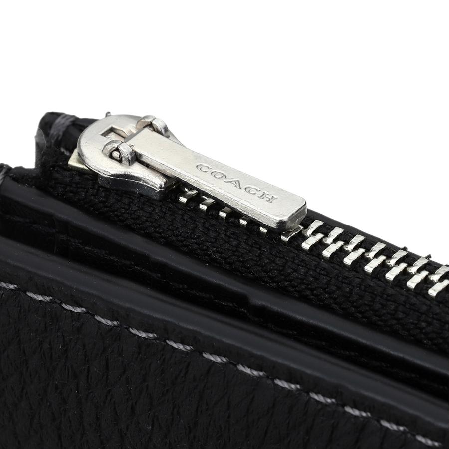 COACH（コーチ） 並行輸入 2つ折り財布 ぺブルドレザー CM315 SVDTV