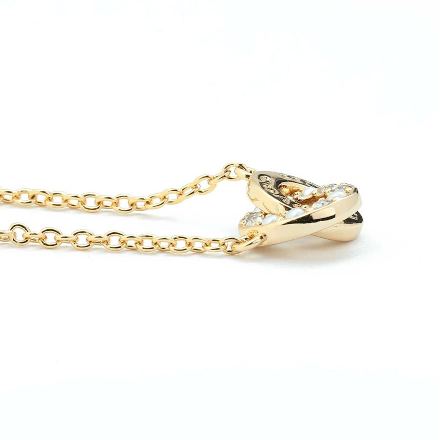 並行輸入 コーチ ネックレス COACH インターロッキング オープンサークル CO233 VP4レディース ゴールド 金 | COACH | 02