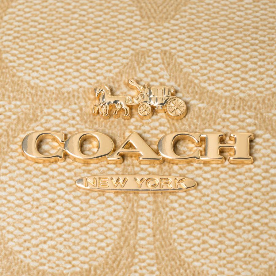 並行輸入 コーチ ショルダーバッグ COACH シグネチャー CO990 IMDQCレディース ベージュ | COACH | 07