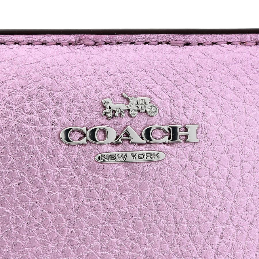 COACH 並行輸入 コーチ 2つ折り財布 ぺブルドレザー CP429 SVMP3