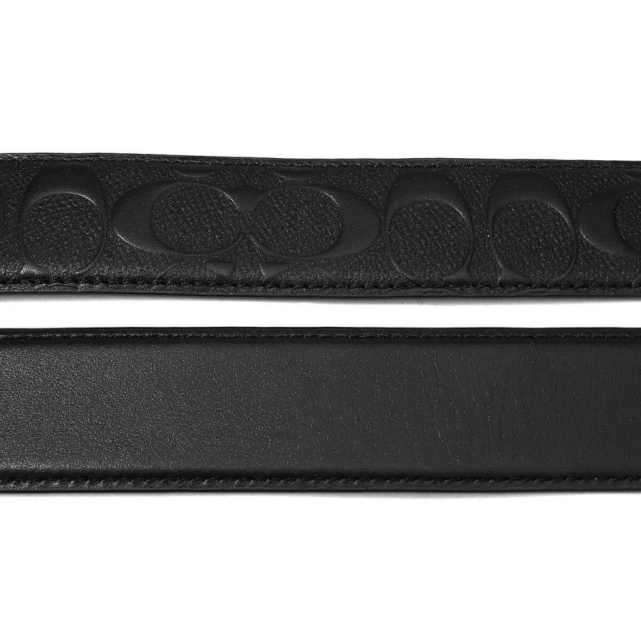 並行輸入 コーチ ベルト COACH シグネチャー CQ024 BLKメンズ ブラック | COACH | 06