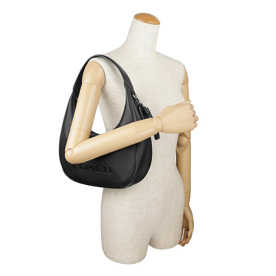 並行輸入 コーチ ショルダーバッグ COACH ぺブルドレザー CR151 SVBKレディース ブラック 黒 | COACH | 05