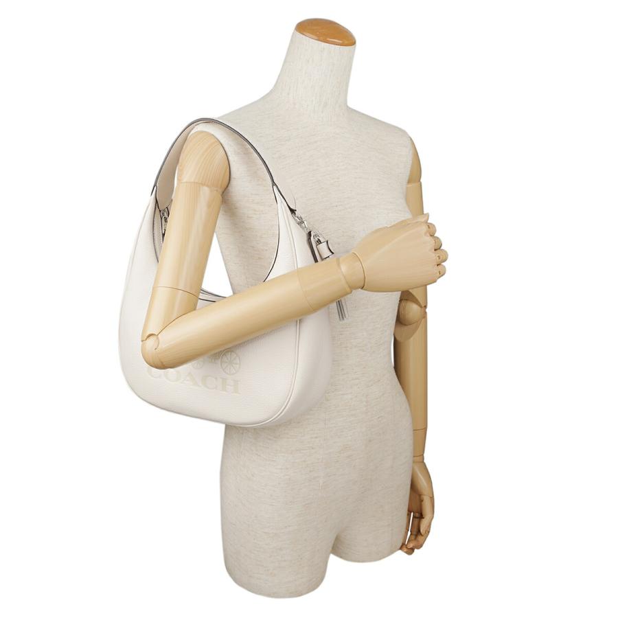 並行輸入 コーチ ショルダーバッグ COACH ぺブルドレザー CR151 SVHAレディース ホワイト 白 | COACH | 05