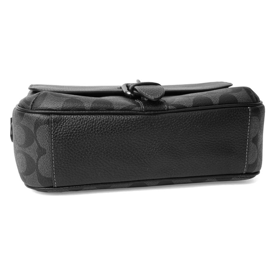 並行輸入 コーチ ショルダーバッグ COACH  CR386 QBMI5メンズ グレー 灰色 ブラック 黒 | COACH | 02