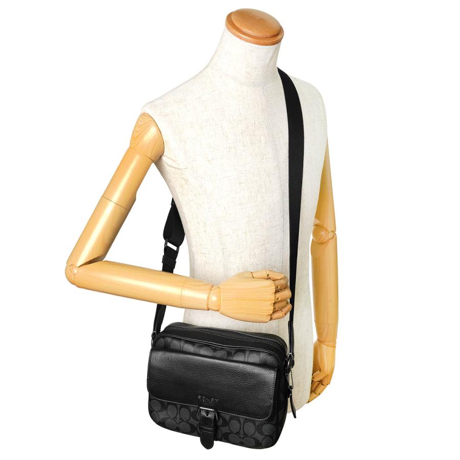 COACH 並行輸入 コーチ ショルダーバッグ CR386 QBMI5メンズ グレー