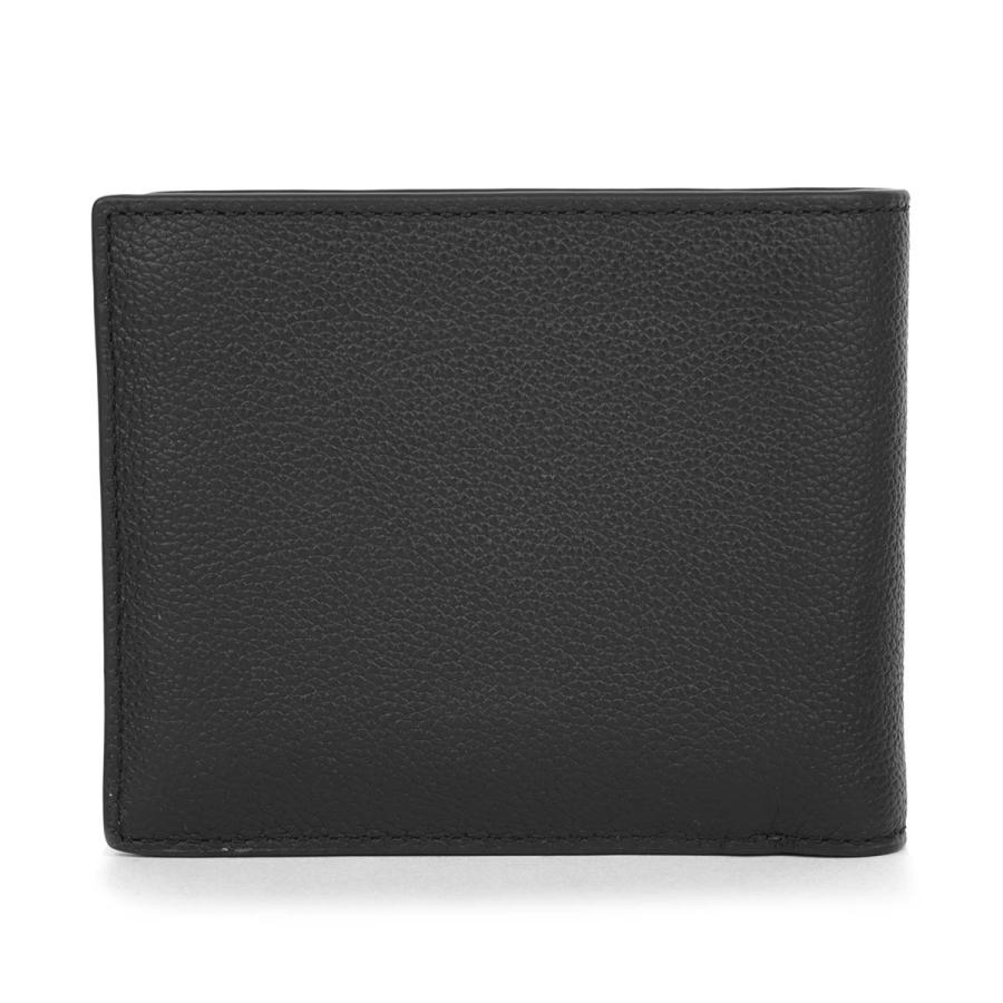 COACH コーチ 2つ折り財布 ぺブルドレザー CR911 BLK : ブランド
