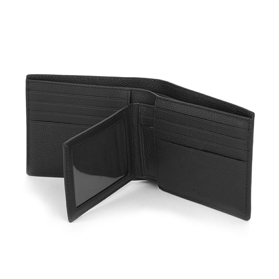 並行輸入 コーチ 2つ折り財布 COACH ぺブルドレザー CR911 BLKメンズ ブラック 黒 | COACH | 04