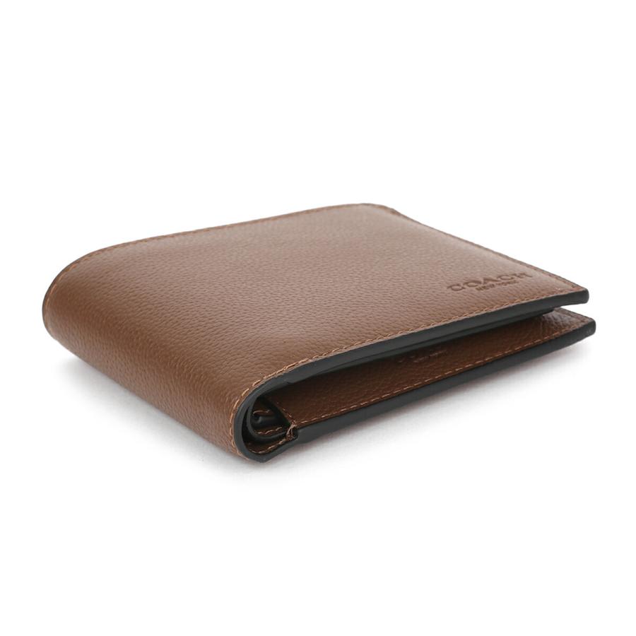 COACH（コーチ） 並行輸入 2つ折り財布 ぺブルドレザー CR911 CWH