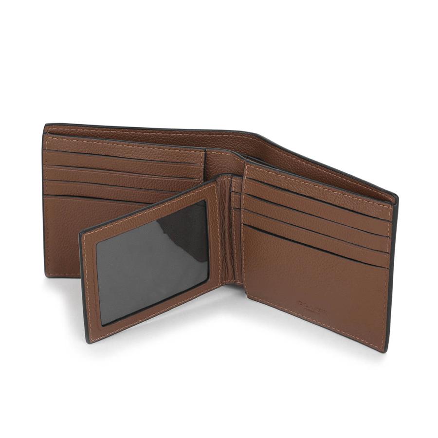 COACH（コーチ） 並行輸入 2つ折り財布 ぺブルドレザー CR911 CWH