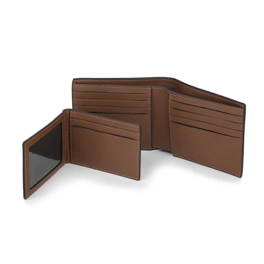 並行輸入 コーチ 2つ折り財布 COACH ぺブルドレザー CR911 CWHメンズ ブラウン 茶 | COACH | 05