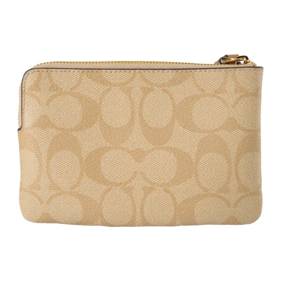 並行輸入 コーチ ポーチ COACH シグネチャー CR945 IMWQJレディース ベージュ | COACH | 01