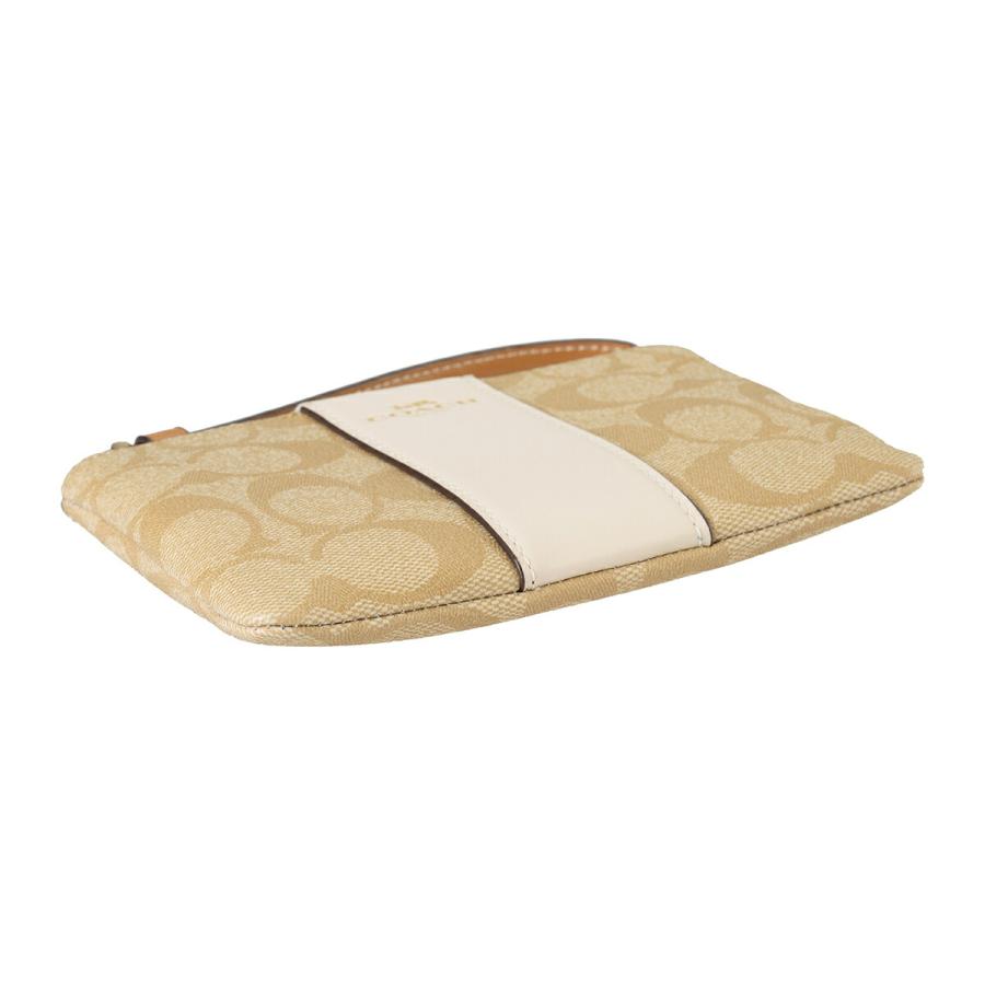 並行輸入 コーチ ポーチ COACH シグネチャー CR945 IMWQJレディース ベージュ | COACH | 02