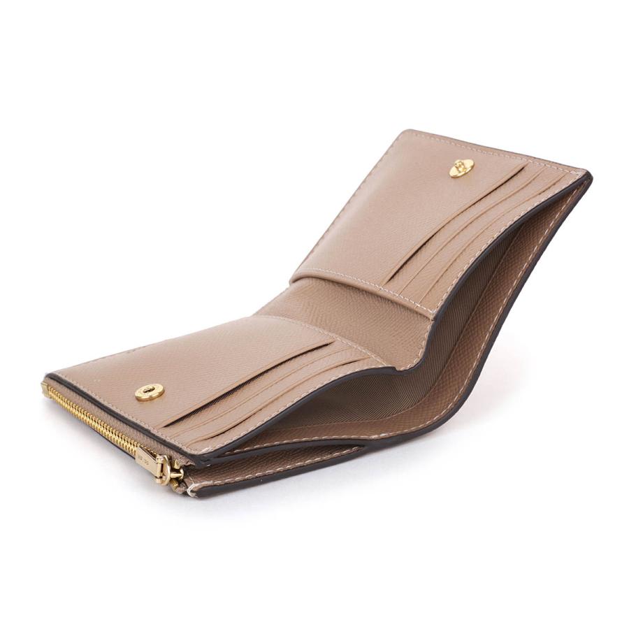 並行輸入 コーチ 2つ折り財布 COACH クロスグレイン CR983 IMTAUレディース ベージュ | COACH | 04