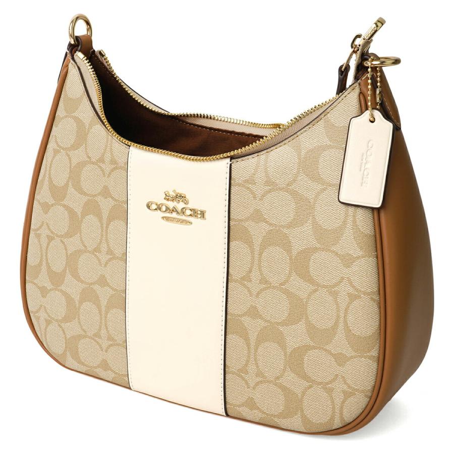 COACH ストライプデザイン ショルダーバッグ COACH ストライプデザイン ショルダーバッグ