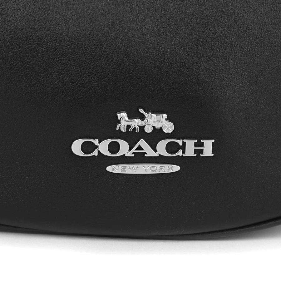 極美品 コーチ ショルダーバッグ ボディバッグ ハーフムーン 　CT644 COACH（コーチ） 並行輸入 ショルダーバッグ ペース CT644 SVBK