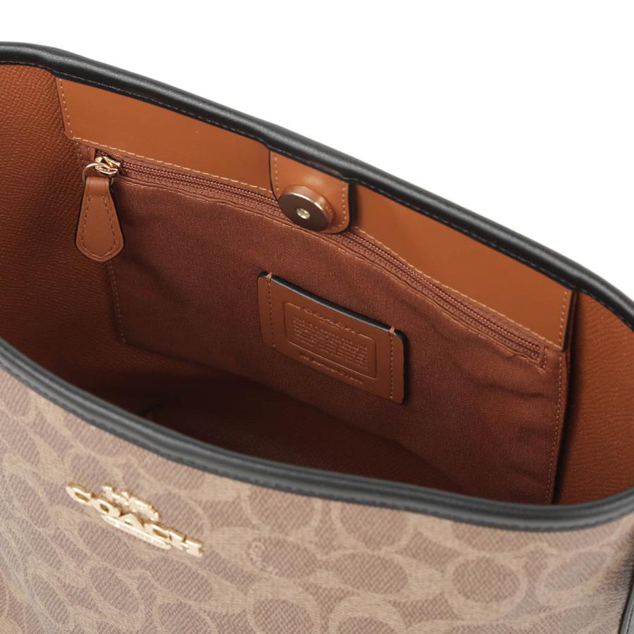 並行輸入 コーチ ハンドバッグ COACH シグネチャー CT800 IMQRXレディース ブラウン 茶 ブラック | COACH | 06