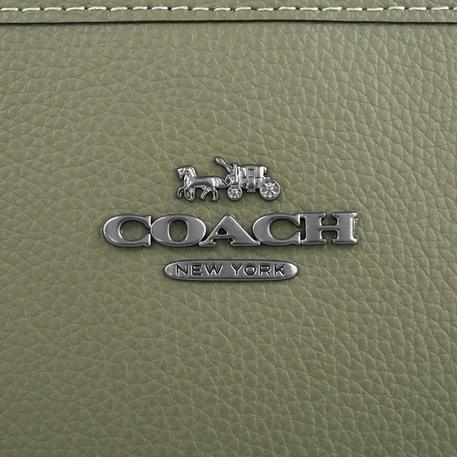 並行輸入 コーチ ハンドバッグ COACH ぺブルドレザー CT801 QBMGRレディース カーキグリーン | COACH | 07