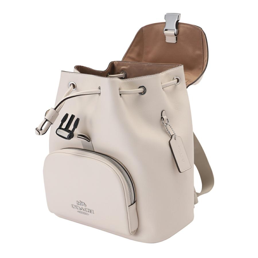 コーチ　リュック　白　フラワー COACH コーチ リュック 花柄 フラワー フローラル ホワイト