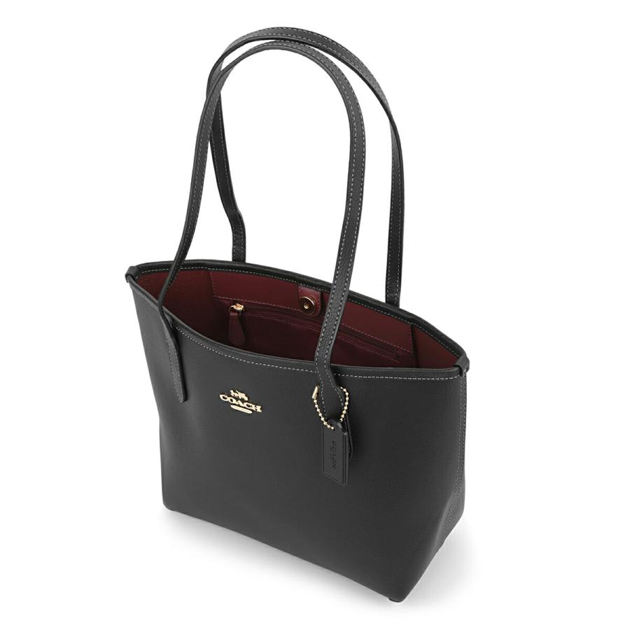 並行輸入 コーチ トートバッグ COACH ぺブルドレザー CT859 IMBLKレディース ブラック 黒 | COACH | 03