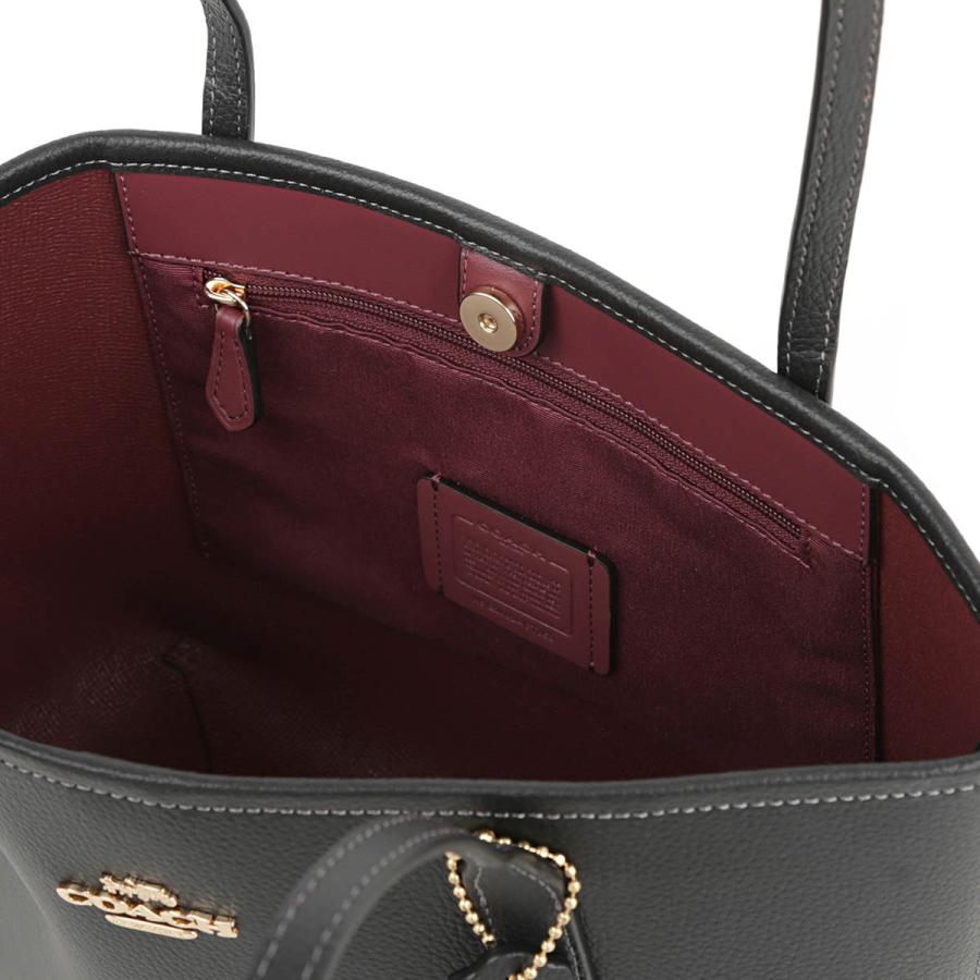 並行輸入 コーチ トートバッグ COACH ぺブルドレザー CT859 IMBLKレディース ブラック 黒 | COACH | 06
