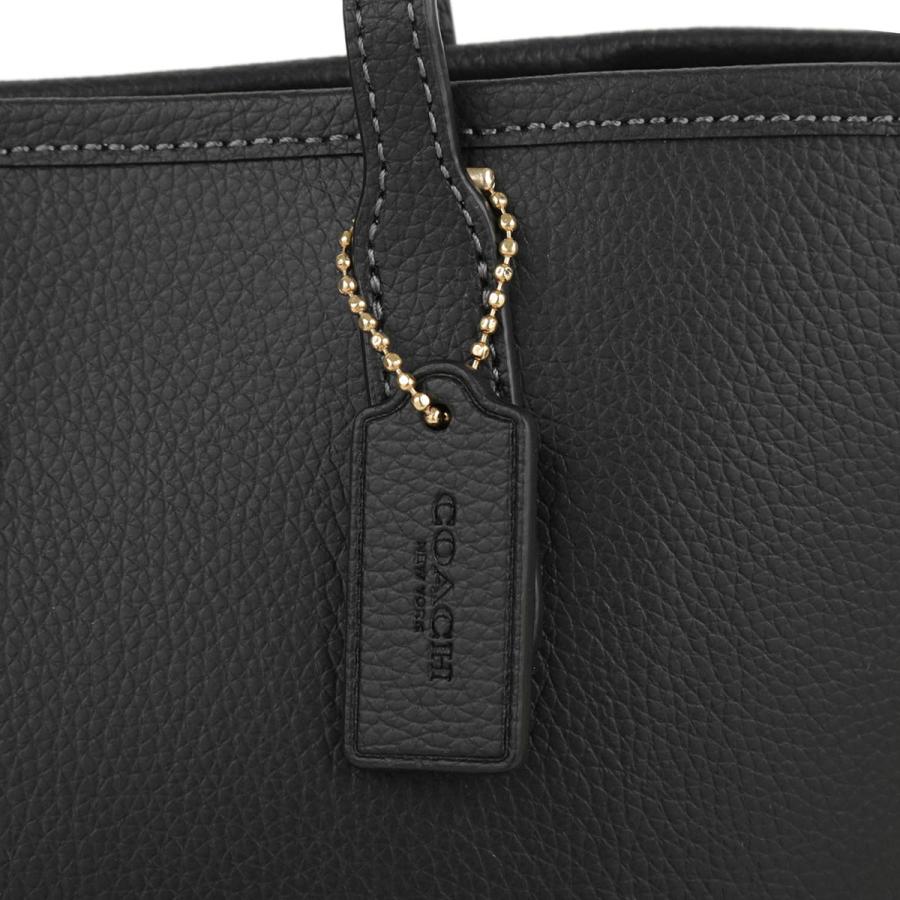 並行輸入 コーチ トートバッグ COACH ぺブルドレザー CT859 IMBLKレディース ブラック 黒 | COACH | 08