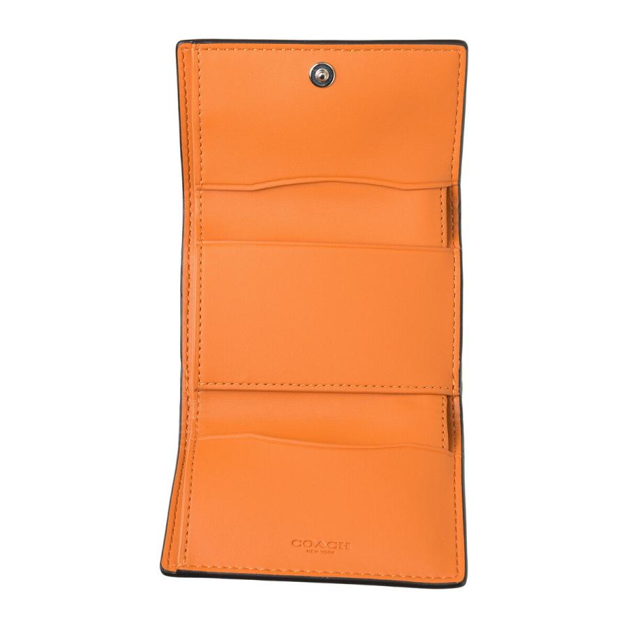 COACH（コーチ） 並行輸入 3つ折り財布 クロコダイル エンボスド