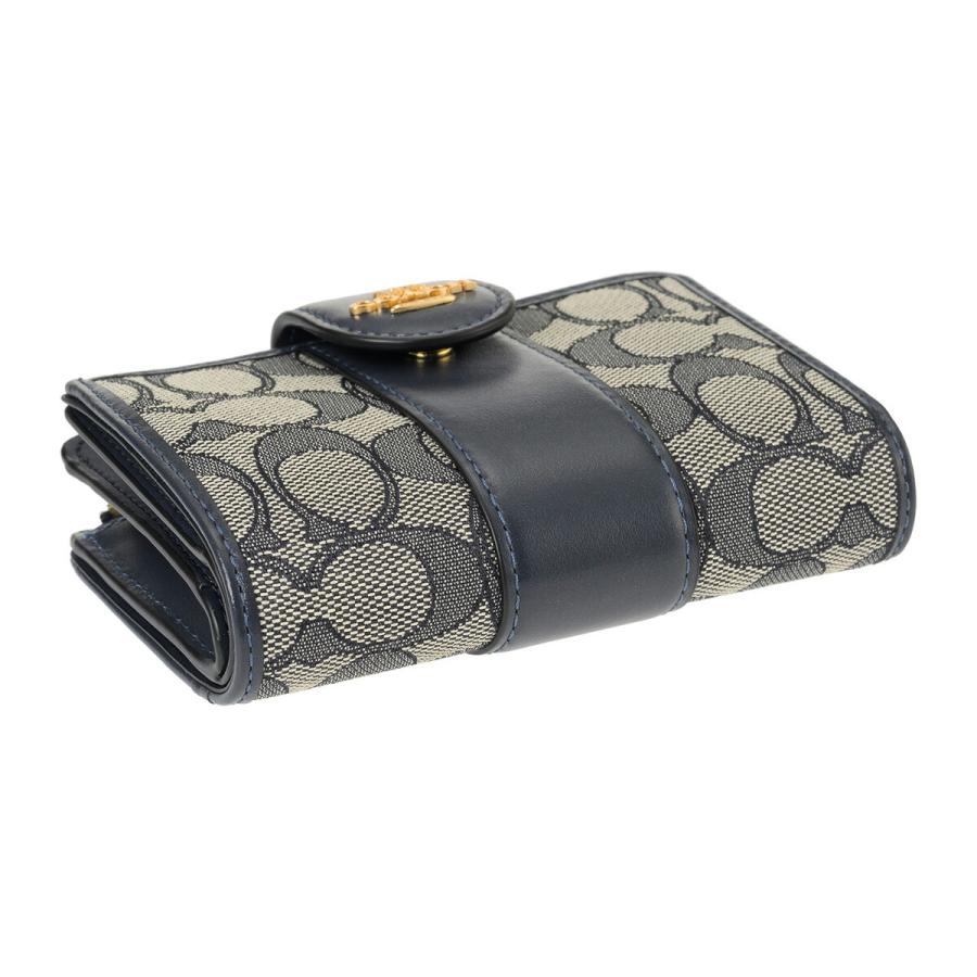COACH コーチ 2つ折り財布 シグネチャー ジャカード CU987 IMX1X COACH コーチ 2つ折り財布 シグネチャー ジャカード CU987 IMX1X