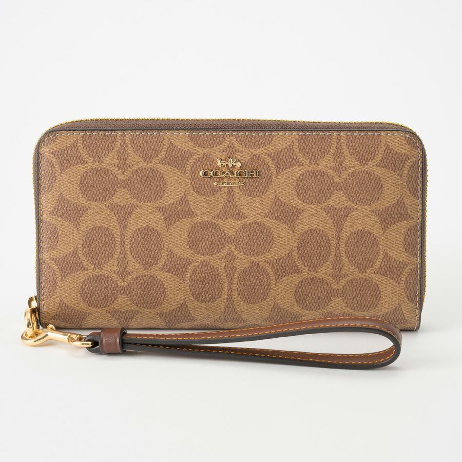 COACH（コーチ） 並行輸入 長財布(ラウンドファスナー) シグネチャー
