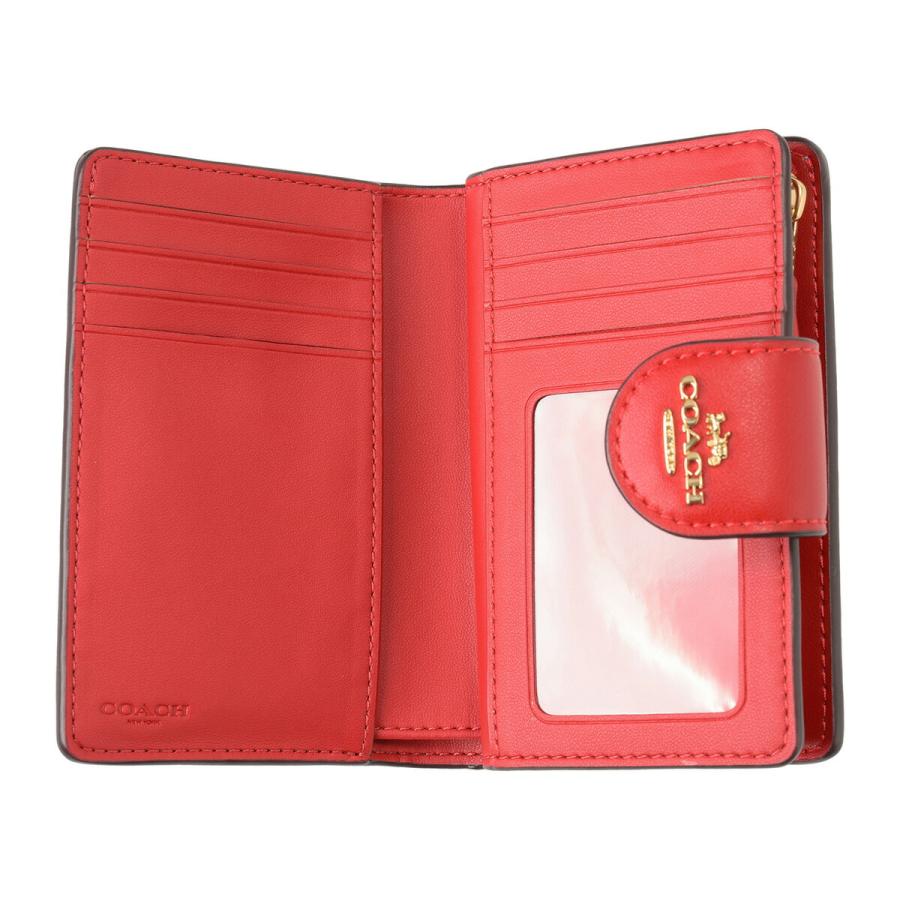 COACH（コーチ） 並行輸入 2つ折り財布 シグネチャー キャンバス CW786