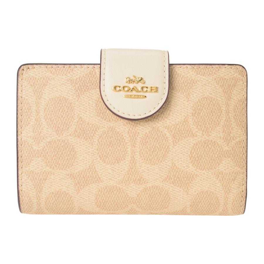並行輸入 コーチ 2つ折り財布 シグネチャー キャンバス CW786 IMXDM | COACH