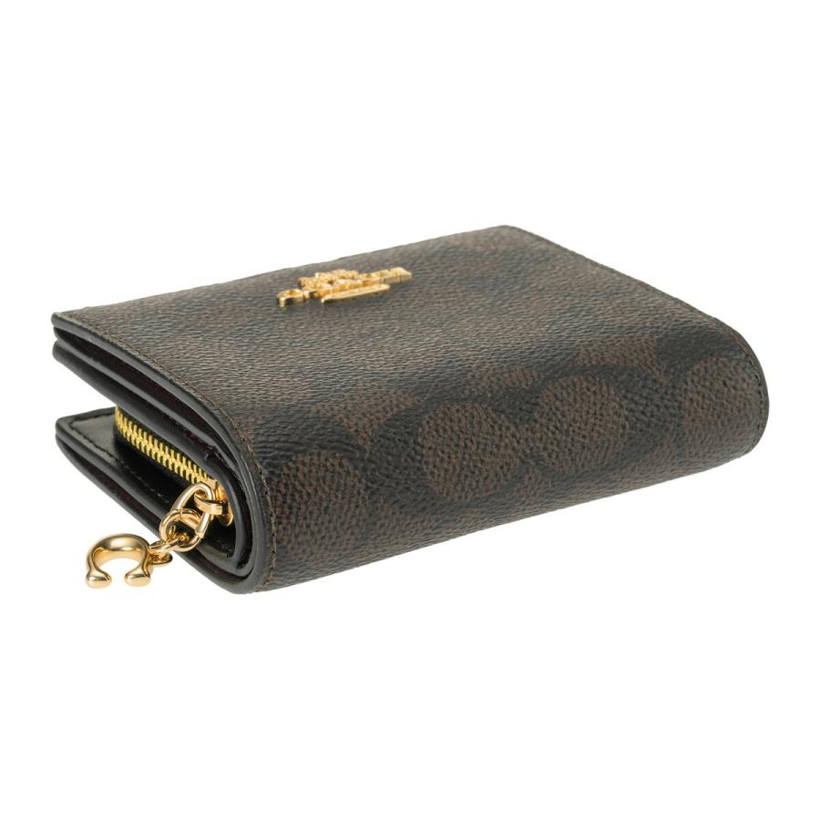 COACH コーチ 2つ折り財布 シグネチャー キャンバス CW789 IMXAQ