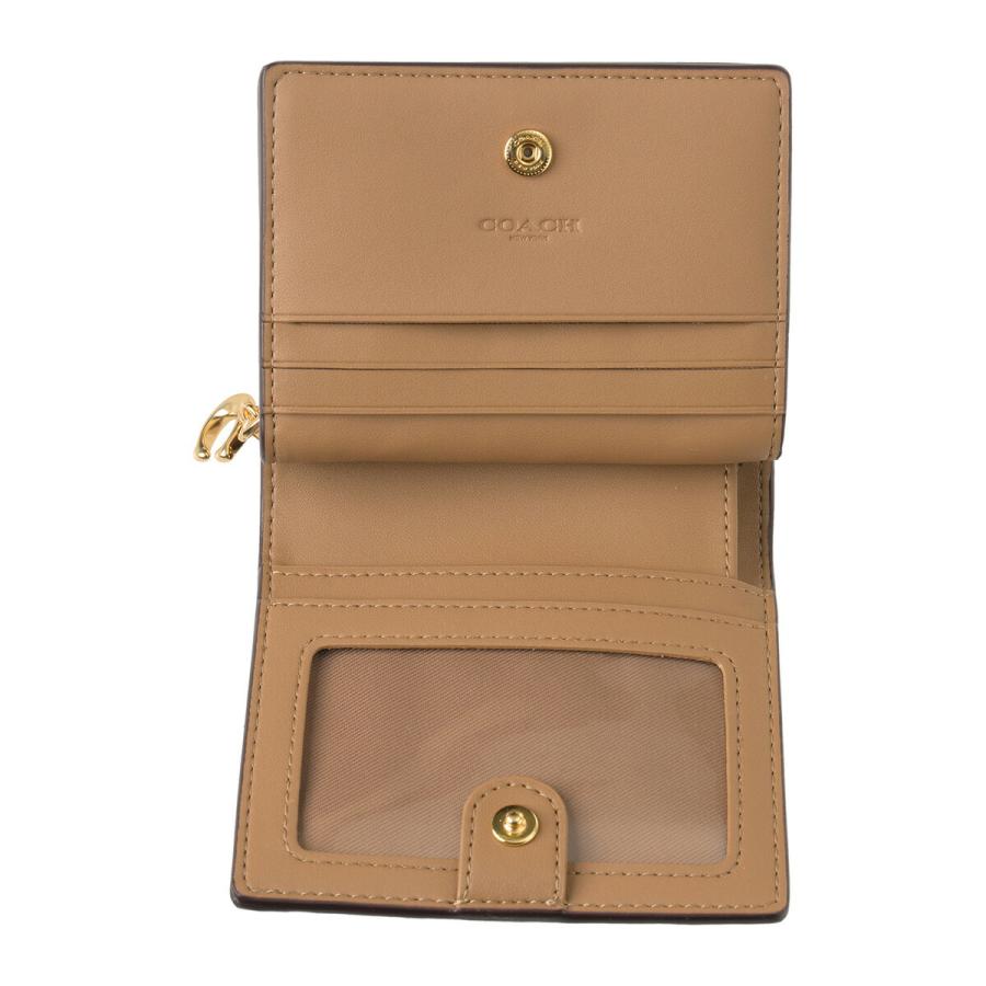 COACH 並行輸入 コーチ 2つ折り財布 シグネチャー キャンバス