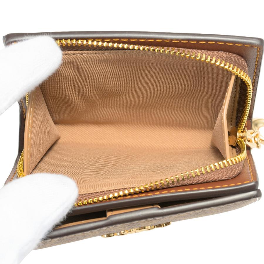 COACH（コーチ） 並行輸入 2つ折り財布 シグネチャー キャンバス CW789