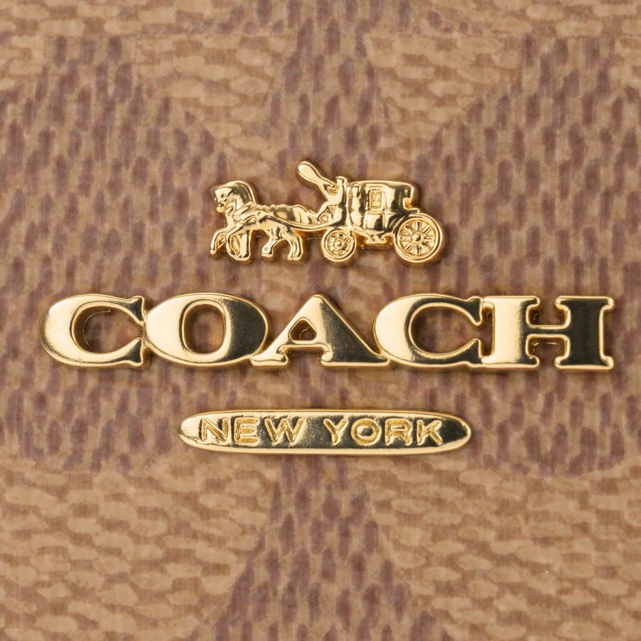 COACH（コーチ） 並行輸入 2つ折り財布 シグネチャー キャンバス CW789