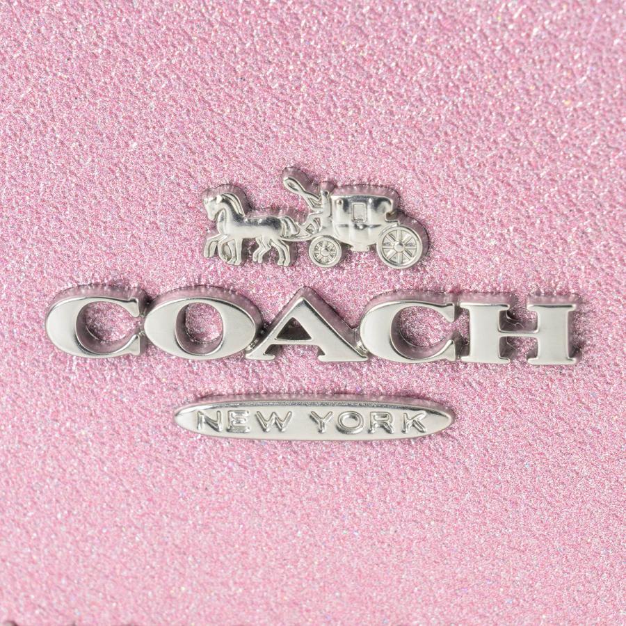 COACH（コーチ） 並行輸入 3つ折り財布 パーライズド スムースレザー
