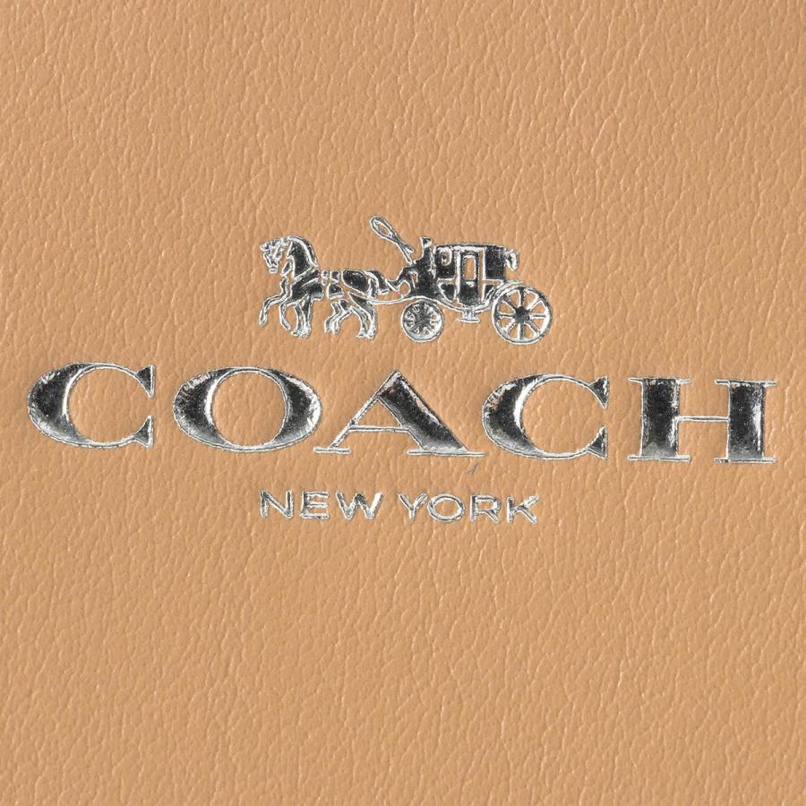 並行輸入 コーチ ポーチ COACH シグネチャーキャンバス・ストライプ CW854 SVPWH レディース ベージュ | COACH | 05