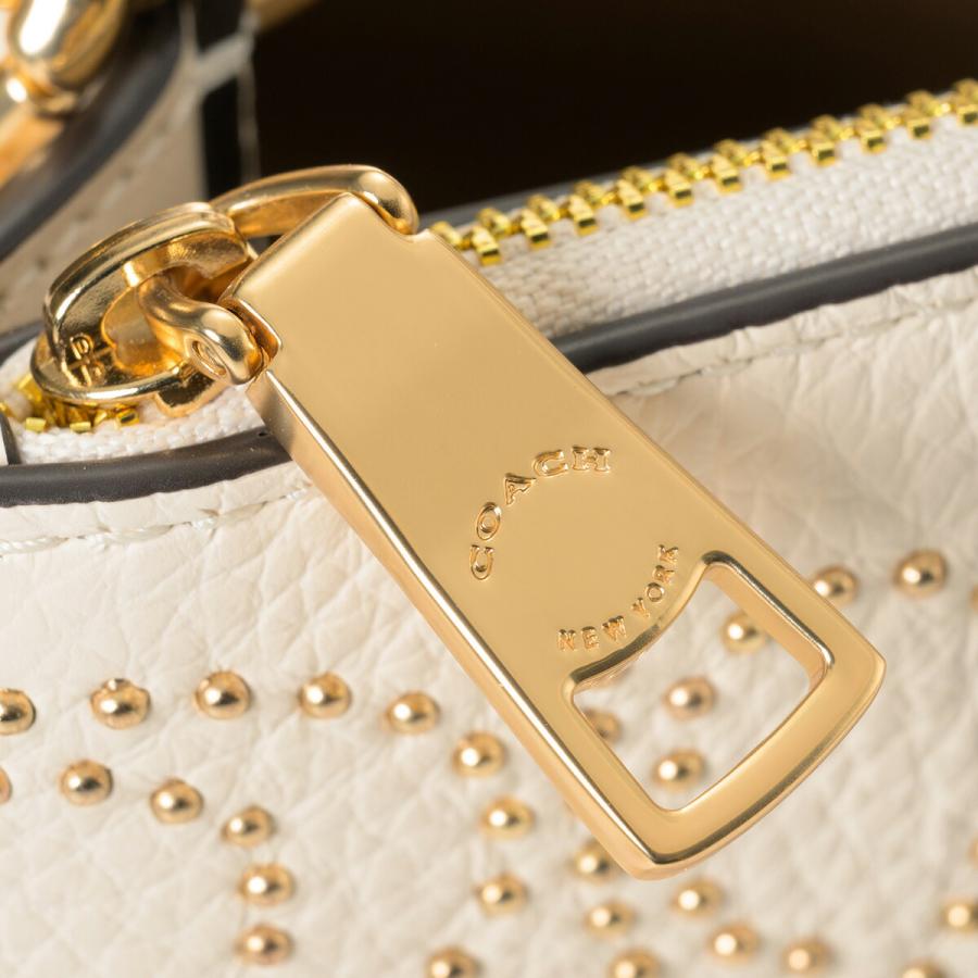 COACH（コーチ） 並行輸入 ショルダーバッグ シグネチャー リベット
