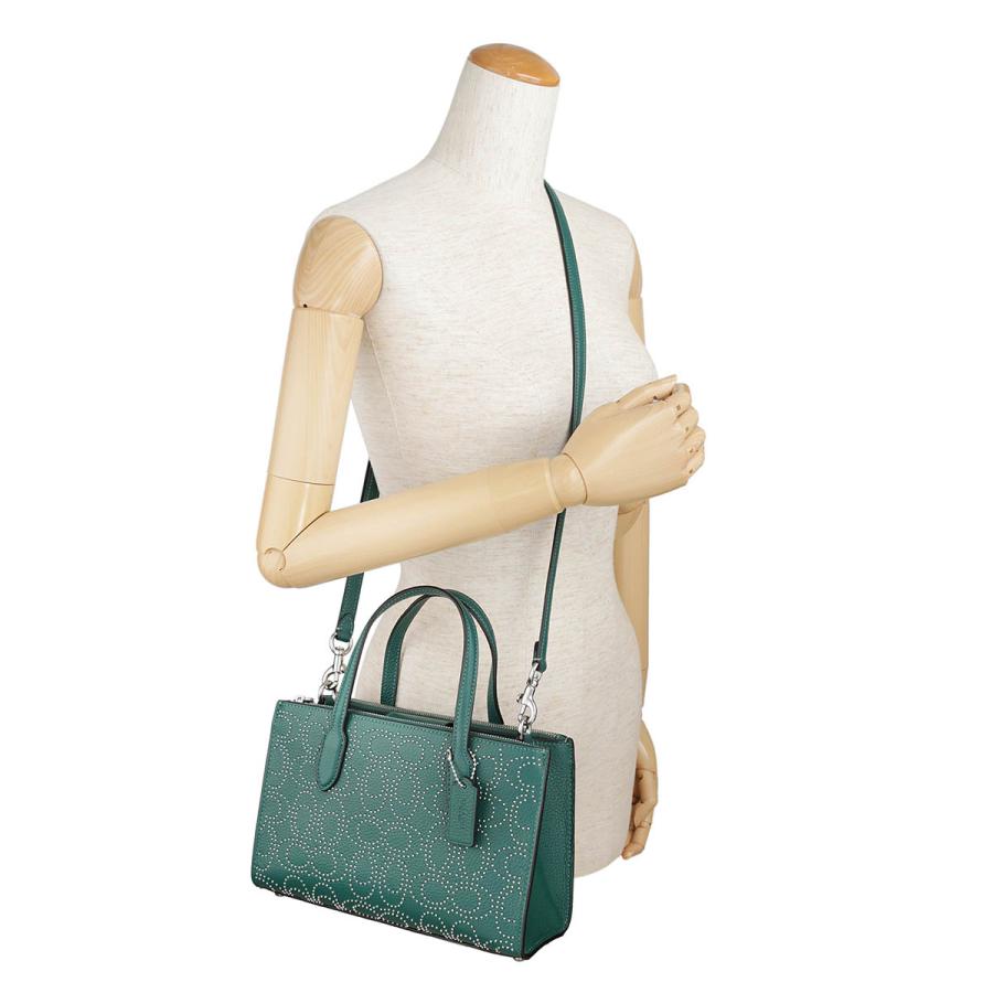 COACH（コーチ） 並行輸入 ショルダーバッグ シグネチャー リベット