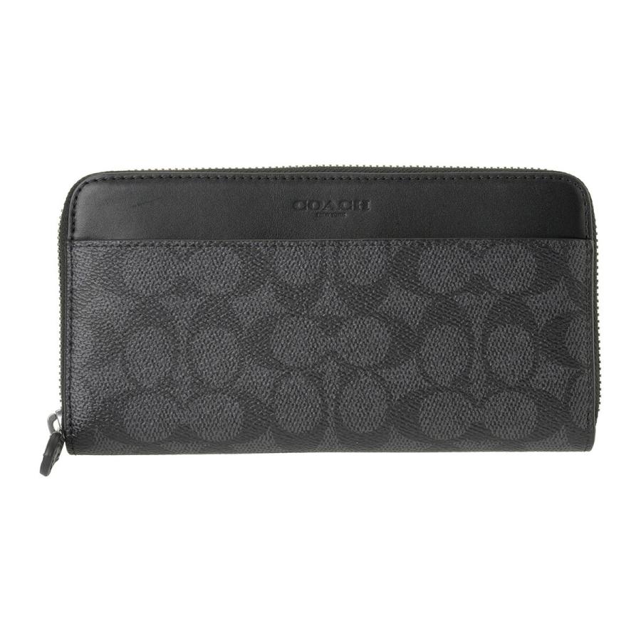 COACH コーチ 長財布(ラウンドファスナー) シグネチャー