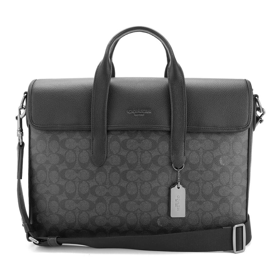 コーチ シグネチャー 2WAY ショルダーバッグ ビジネスバッグ ブリーフケース コーチ COACH バッグ メンズ トートバッグ ビジネスバッグ