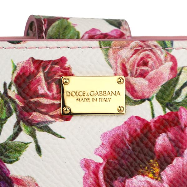 Dolce & Gabbana 花柄 二つ折り財布 DOLCE&GABBANA ドルチェ＆ガッバーナ 2つ折り財布 Dolce&Gabbana