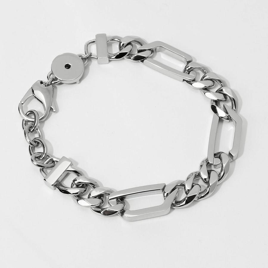 並行輸入 ディーゼル ブレスレット DIESEL オーバル ディー DX1351040ユニセックス シルバー 銀の画像