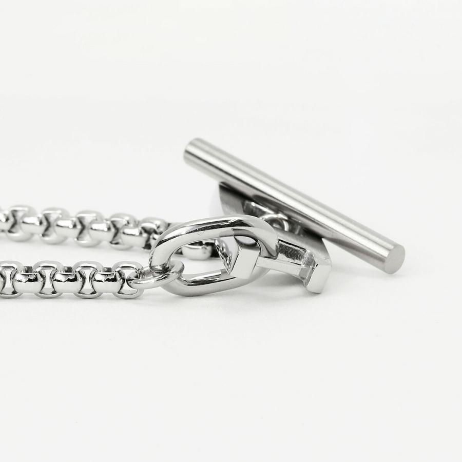 並行輸入 ディーゼル ネックレス DIESEL スチール DX1477040ユニセックス シルバー 銀の画像