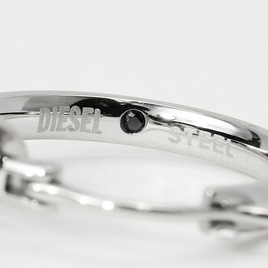 並行輸入 ディーゼル ピアス DIESEL オーバル ディー DX1601040ユニセックス シルバー 銀 | DIESEL | 02