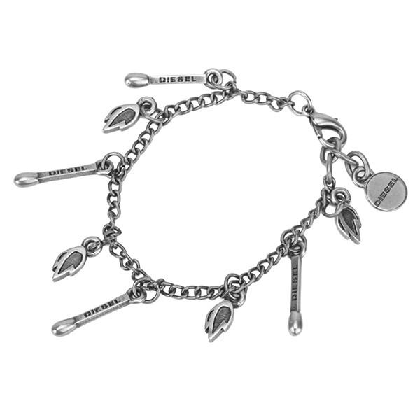 並行輸入 ディーゼル ブレスレット DIESEL  X04420 PR581 T9002メンズ シルバー | DIESEL