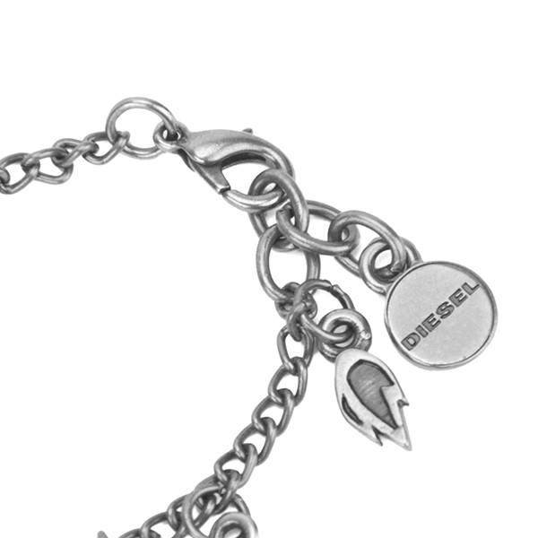並行輸入 ディーゼル ブレスレット DIESEL  X04420 PR581 T9002メンズ シルバー | DIESEL | 04