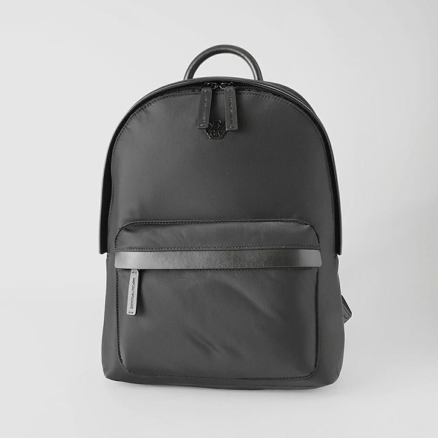 Emporio Armani 黒 バックパック EMPORIO ARMANI エンポリオ・アルマーニ バックパック メンズ