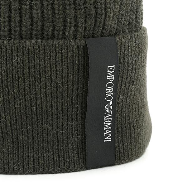 【新品未使用】EMPORIO ARMANI エンポリオアルマーニ ニット帽 アルマーニ レディース 帽子 エンポリオアルマーニ EMPORIO