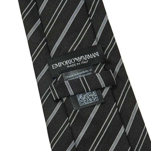 並行輸入 アルマーニ  ネクタイ エンポリオアルマーニ 8A307 00020 ブラック 黒 爆買 | EMPORIO ARMANI | 04